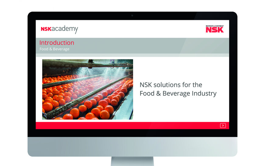 NSK-akademin lägger till online-utbildningsmodul för livsmedelstillämpningar